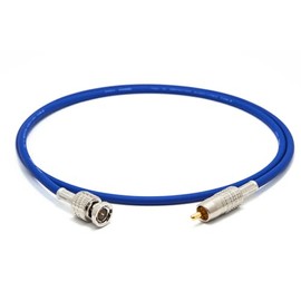 enoaudio Mogami 2964 Digital Coaxial Cable 75 Ohm | Canare Gold RCA - BNC | HiFi - 16.40 ft / 5.0 m