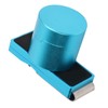 Magnetic Billiard Chalk Holder Aluminium Alloy Round Snooker Cue Chalk