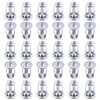 Rustark 30Pcs M5 Steel Jack Nuts Petal Nuts, Heavy Duty