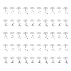 Upholstery Twist Pins with Clear Heads for Furniture, Car, Sofa, Couch, Bedskirt, Slipcover, Headliner Installation