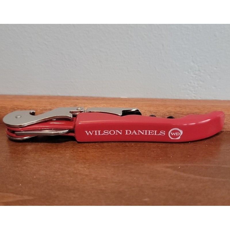 Pulltaps Bar Key Pulltaps Double-Hinged Corkscrew Wilson Daniel's Red Wine