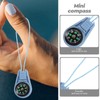KOMBIUDA Lightweight Portable Pocket Compass Mini Compass for Outdoor Activities