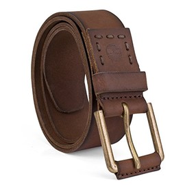Timberland Men's Big and Tall 40Mm Pull Up Leather Belt, Brown, 50