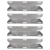 4-Pack BBQ Grill Heat Shield Plate Tent Replacement Parts for