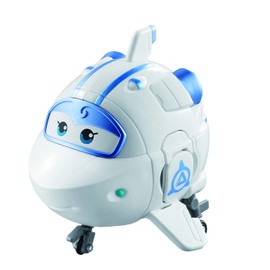 Auldey EU720224 Super Wings Transforming Astra, Malleable with Joint - Season 2, 12 cm.
