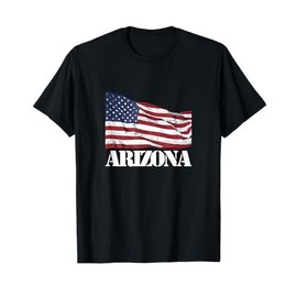 Arizona United States of America flag stars stripes AZ USA T-Shirt
