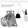 KCNOFNC Pulley Steel Cable, Pulley for Ropes, Pulley with 2