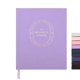 And Per Se Wellness Journal-Self Care & Daily Journal para objetivos de salud personal, seguimiento del sueño y la dieta, atención plena y reflexión, planificador de bienestar sin fecha para mujeres y