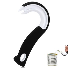 Molain Dosenöffner, Ring Pull GlasÖffner, Tragbarer Zugring Dosenöffner Konserven Öffner Haken Dosenöffner J förmig Küchenhelfer Flaschenöffner Leicht zu öffnen(1pc)