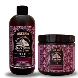 Black Canyon Blueberry Pancakes Scented Milk Bath & Sea Salt Bath Soak Set