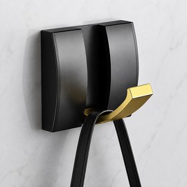 Foldable Wall Hooks for Bathroom & Home Organization – Space-Saving Aluminum Coat Rack for Entryway, Kitchen and Bedroom