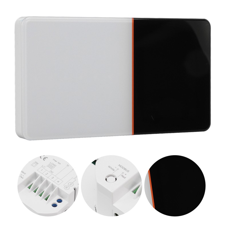 Smart Electric Thermostat White Programmable WiFi Thermostat with Temperature Humidity