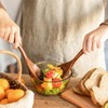 Japanese and Western Style Wooden Rice Spoon Salad Mixing Spoon