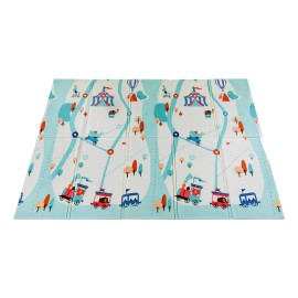 Tapete De Juego Plegable Antigolpes Multiusos Para Bebés