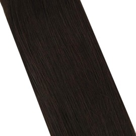 Sunny U Tip Hair Extensions Human Hair Dark Brown Pre Bonded Utip Hair Extensions For Women Brown U Tips Remy Human Hair Extensions Brown Hot Fusion Utips Extensions Soft And Silky Hair 14in 50g 100s