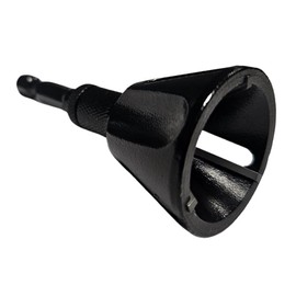 Drill America Reverse Countersink Deburring Tool, Carbide Tip Chamfer Bit, Fits 3mm–20mm (1/8"–51/64"), Quick Release Shank, Deburr Stainless Steel, Metal, Plastic