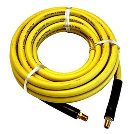 Interstate Pneumatics HA58-050E Yellow Rhino Rubber Hose 1/2 Inch x 50 Feet 300 PSI 4:1 Safety Factor