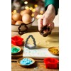 DECORA 0255097 Mini Plastic Cookie Cutter Christmas Jewellery Set of