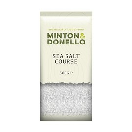 Minton & Donello - Coarse Sea Salt, Natural & Unrefined, Great for Cooking & Seasoning, 750g