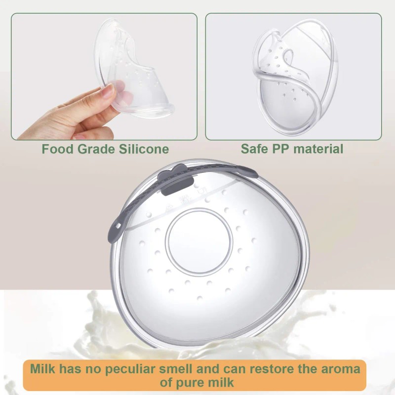 Protector Para Pezón Silicona Discos Lactancia Y Bolsas Alma Talla