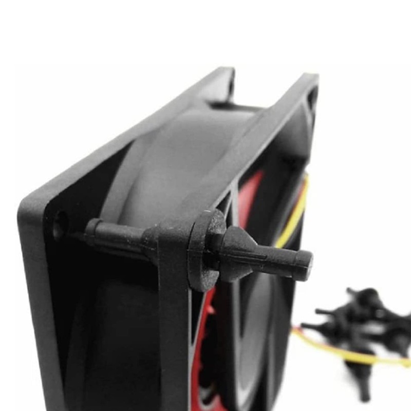 Audiofan PC Case Fan Mounting Rubber Anti-Vibration Shock Absorption Set