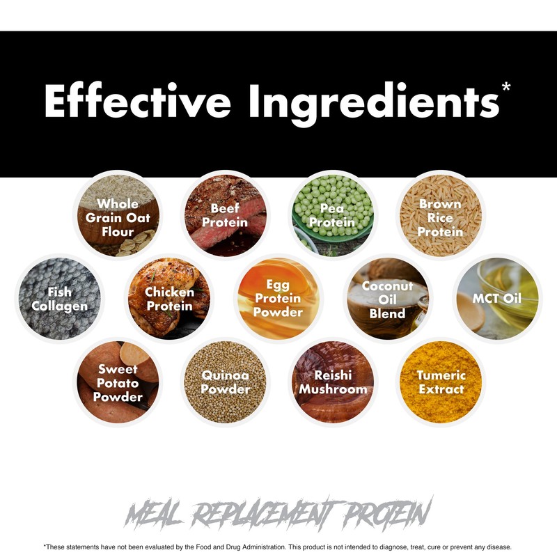 Anabolic Warfare Anabolic Warfare Meal Replacement Protein Whole Food Meal