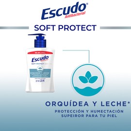 Escudo Jabón Líquido Escudo Soft Protect Orquídea y Leche&nbsp; 225ml