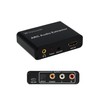 Wilxisum HDMI Arc Audio Extractor, ARC to RCA+Optical+3.5mm+Coaxial Converter/Adapter, RCA,3.5mm