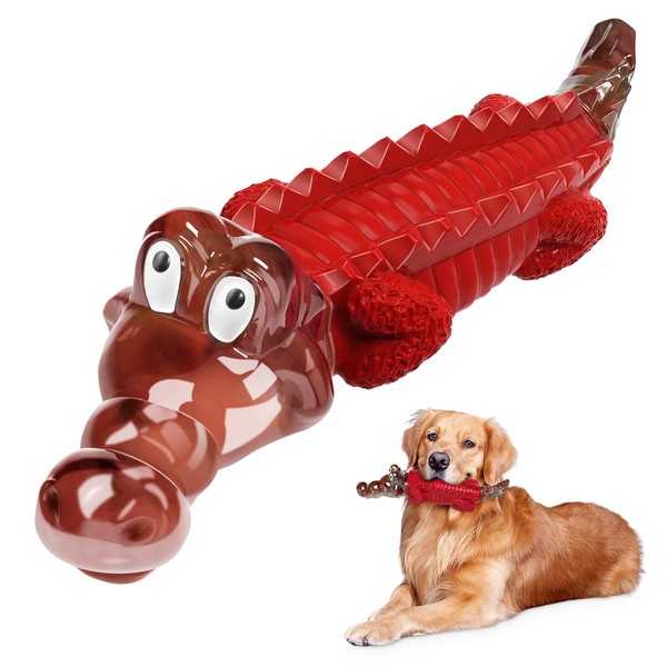 Jeefome Dog Toys for Aggressive Chewers - Indestructible Dog Toy