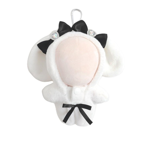 Wigo Women's Double Ribbon, Animal Nui Gourumi, 5.9 inches (15