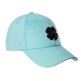 Black Clover New Live Lucky Premium Clover #130 Black/Aqua Fitted L/XL Golf Hat