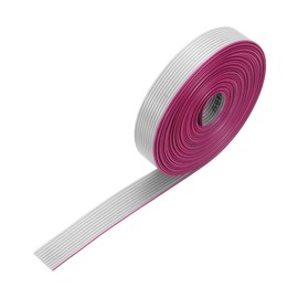 sourcing map IDC Wire Flat Ribbon Cable 4m/13.1ft Length 1.27mm Pitch 10Pin Gray for JTAG/ISP Connecting