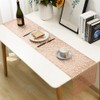 Hosoncovy Hollow Table Runner Non-slip Decorative PVC Table Mats Placemat