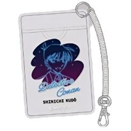 Detective Conan conan0002 Commuter Pass Case, Card Case, Coil, Clear, Simple, Thin, Women's, Men's, Girls, Unisex, Commuting to Work or School, Travel, Adult, Students, Children, Elementary School