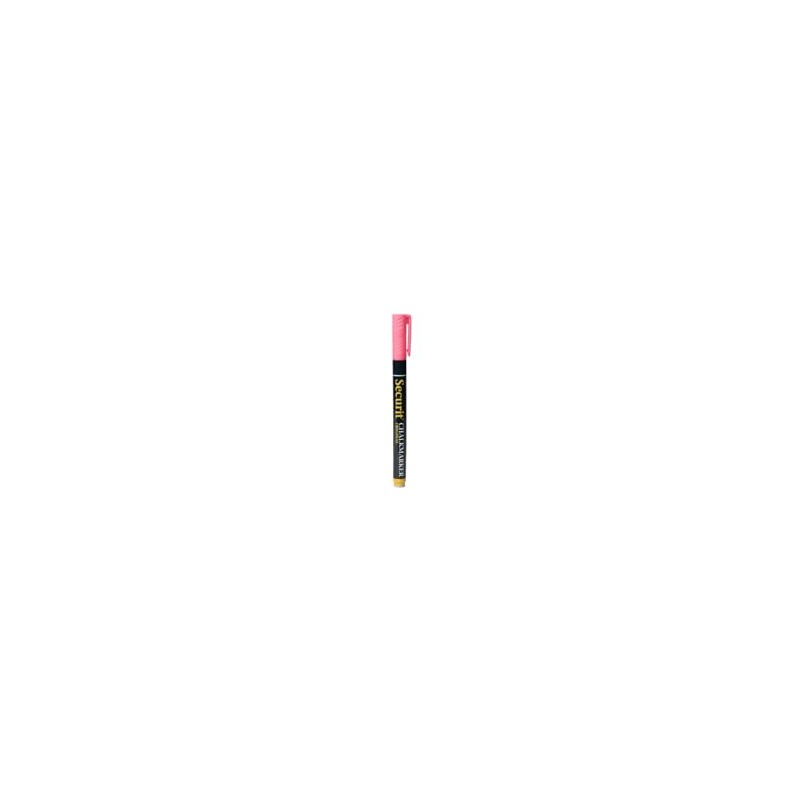 Securit SMA100-PI Liquid Chalk Marker, Pink, Small 1mm Nib, Multi-Color