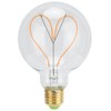 G95 Heart Shaped LED Retro Bulb E27 4W Dimmable Light