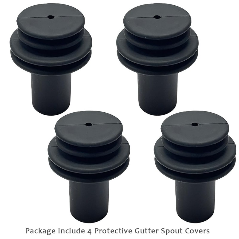 Rain Gutter Spouts Protector Cover for RV, Van, Travel Trailer