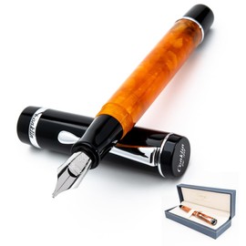 Conklin Duragraph Fountain Pen Orange Nights - Flex Nib, Dynamic Writing Tool with Vibrant Finish