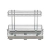 Household Essentials C42621-1 Glidez 2-Tier Undersink Cabinet Organizer | Pull