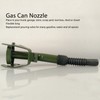 2 Pcs Gas Can Spout Replacement Universal Flexible Long Metal