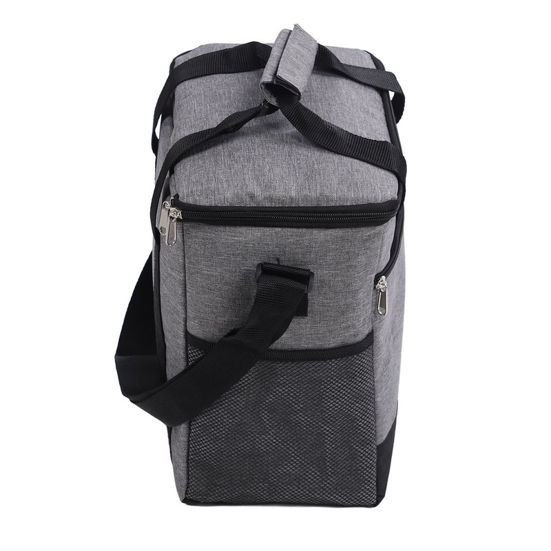 Insulated Lunch Bag Oxford Cloth Foldable Thermal Cooler Leakproof Cooler