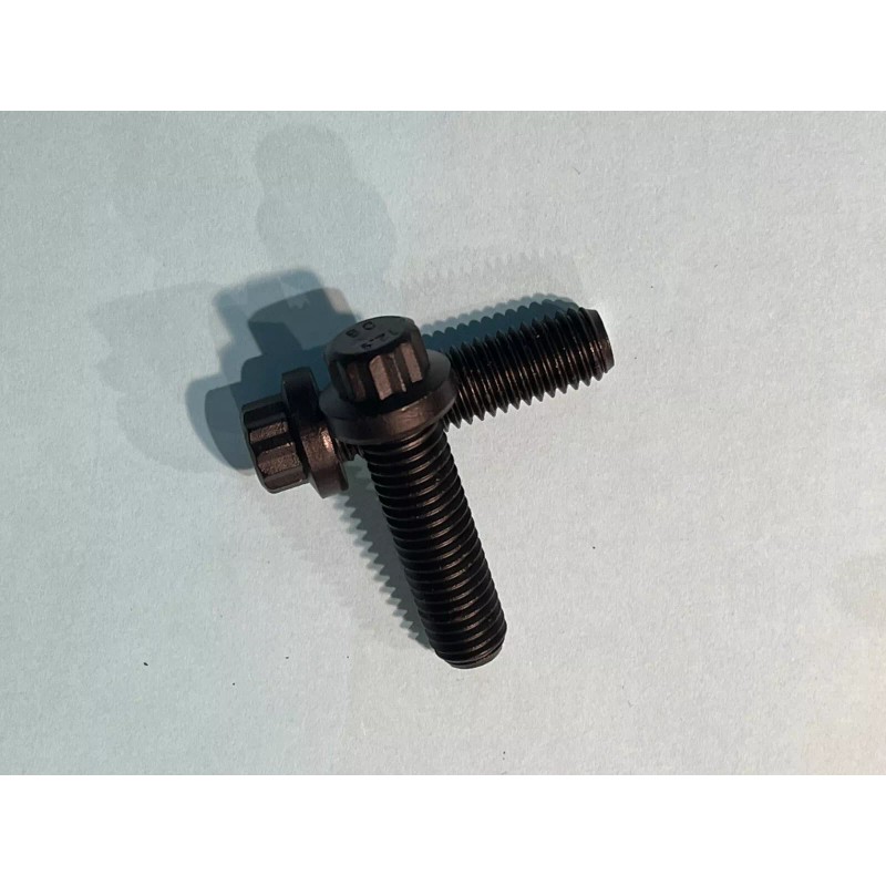 AFC BOLTS HARLEY DAVIDSON BLACK 12pt CALIPER MOUNTING BOLTS FOR