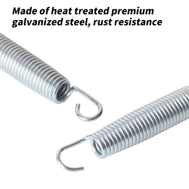 20 pcs Trampoline Springs, 7inch Heavy Duty Trampoline Springs Stainless