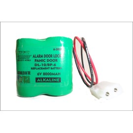 DL-10 6V 8000mAh Door Lock Battery Pack for Panic Door - BP-6