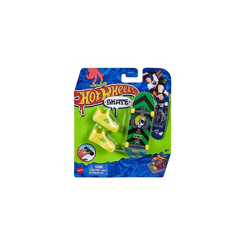 Mattel Hot Wheels Mini Skateboard with Shoes Assorted Models (HNG26)