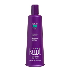 KÜÜL - Shampoo Matizador para Cabello Teñido Color Me 300ml, Neutraliza Tonos Amarillos, Resalta los Cenizos y Platina las Canas, aporta Nutrición, Brillo y Sedosidad, Protector Solar