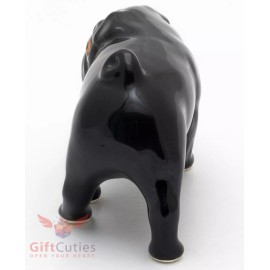 Porcelain Figurine of the Pug dog