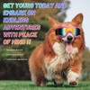 NVTED Dog Sunglasses Goggles, UV Wind Dust Fog Protection Pet