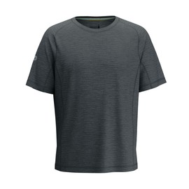 Smartwool SW016544010XXL Men's Merino Sport 120 Short Sleeve Charcoal Heather XXL