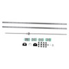 findmall 2PCS HGR20-1000mm Rail 1PCS SFU1605-1000mm Linear Guide Rail Ball